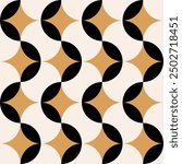 Seamless geometric pattern. Vector Illustration.