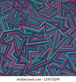 Seamless geometric pattern. Vector illustration