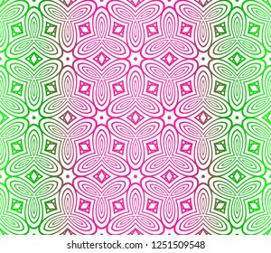 Seamless Geometric Pattern. Vector Illustration. Design For Printing, Presentation, Textile Industry