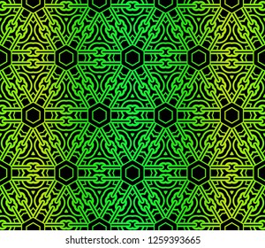Seamless Geometric Pattern. Vector Illustration. Design For Printing, Presentation, Textile Industry