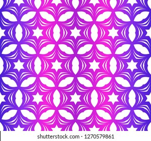 Seamless Geometric Pattern. Vector Illustration. Design For Printing, Presentation, Textile Industry