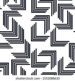 seamless geometric pattern vector illustration isolated on white background