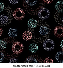 Seamless geometric pattern. Vector illustration. Mandala ornament.  Vector illustration.