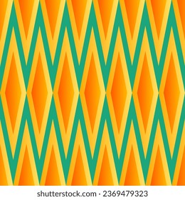 Seamless geometric pattern. Vector illustration. Colorful background.