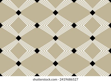 Seamless geometric pattern. Vector Illustration.