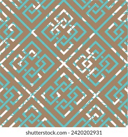 Seamless geometric pattern. Vector Illustration.