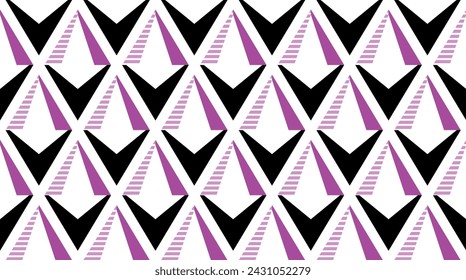 Seamless geometric pattern. Vector Illustration.