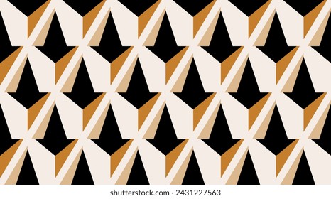 Seamless geometric pattern. Vector Illustration.