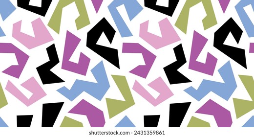 Seamless geometric pattern. Vector Illustration.