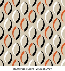 Patrón geométrico sin fisuras. Ilustración vectorial.