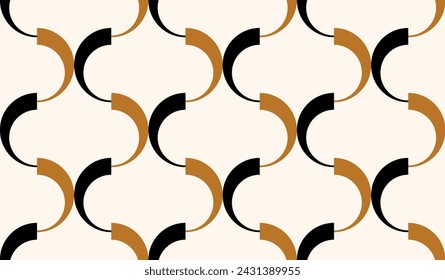 Seamless geometric pattern. Vector Illustration.