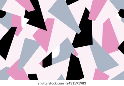 Seamless geometric pattern. Vector Illustration.