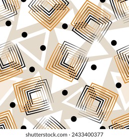 Seamless geometric pattern. Vector Illustration.