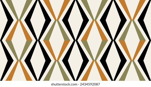 Seamless geometric pattern. Vector Illustration.