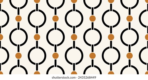 Seamless geometric pattern. Vector Illustration.