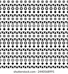 Seamless geometric pattern, vector illustration, abstract background
