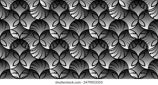Seamless geometric pattern. Vector illustration.