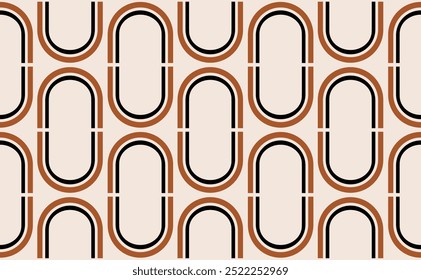 Seamless geometric pattern. Vector Illustration.