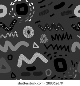 Seamless geometric pattern. Vector illustration. 