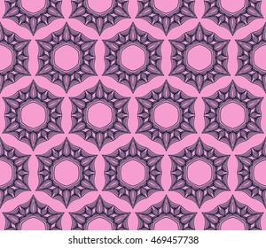 Seamless geometric pattern. vector illustration. purple. for design, printing