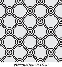 Seamless geometric pattern. Vector illustration.