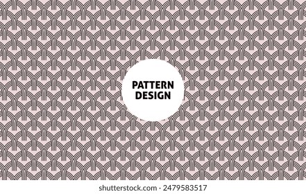 Seamless Geometric Pattern Vector, Modern stylish abstract texture