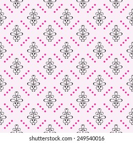 Seamless geometric pattern. Vector repeating texture