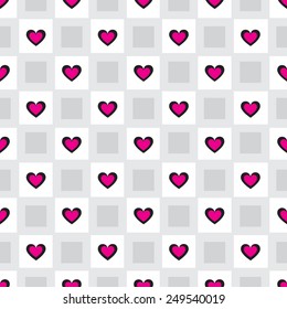 Seamless geometric pattern. Vector repeating texture