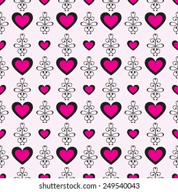 Seamless geometric pattern. Vector repeating texture