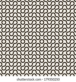 Seamless geometric pattern. Vector texture. Repeating maze