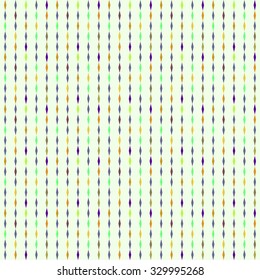 Seamless geometric pattern of vertical rhombi. Vector texture.