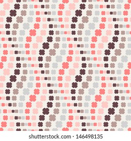 Seamless geometric pattern. Vertical wavy stripes. Vector repeating texture with curvature effect