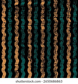 seamless geometric pattern with vertical wavy lines distressed background graphic design for fabric pattern prints wallpaper backdrop wrapping paper vector