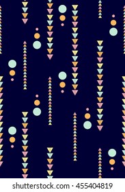 Seamless geometric pattern. Vintage