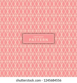 Seamless geometric pattern in vintage style