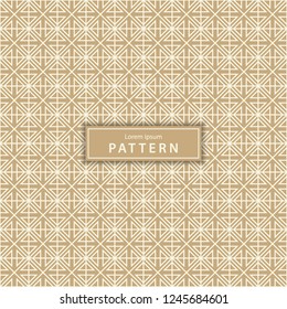 Seamless geometric pattern in vintage style