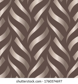 Seamless geometric pattern. Wavy lines. 