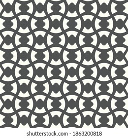 Seamless geometric pattern. Wavy lines.