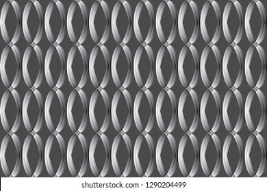 seamless geometric pattern white-gray line background, vector, illustration