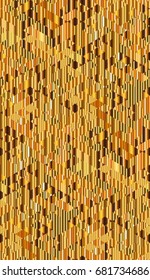 Seamless geometric pattern for wrapping, design. Vector seamless pattern of different golden triangles for wallpaper, interior. Grid of golden triangles.