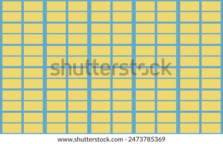 seamless geometric pattern yellow blue rectangular block, seamless pattern, Abstract seamless geometric pattern. Geometry gray, blue shadow grid texture. Chic mosaic block Brick