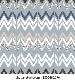 
Seamless geometric pattern with zigzag line