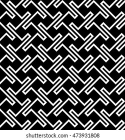 seamless geometric pattern with zigzag lines.