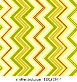 Seamless geometric pattern Zigzag in retro style Design of wallpaper wrapping paper textiles Zigzag pattern for scrapbooking Vintage geometric background retro theme Vector decor pattern
