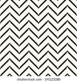 Seamless geometric pattern. Zigzag stripes. Vector graphic texture