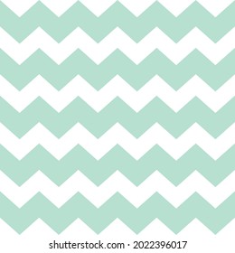 Seamless geometric pattern with zigzag. Vector background. Green and blue texture. Geometric simple print. Graphic modern pattern.