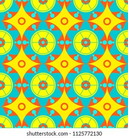 Seamless geometric pattern with zigzags. Can be used in textiles, for book design, website background.
