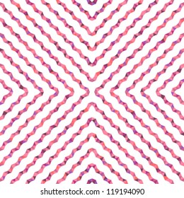 Seamless geometric pattern with zigzags.  Can be used in textiles, for book design, website background.