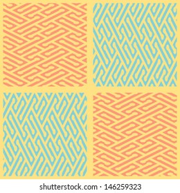 Seamless geometric pattern with zigzags. Can be used in textiles, for book design, website background. 