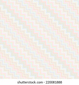 Seamless geometric pattern with zigzags. Vector illustration